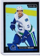 16-17 2016-17 O-PEE-CHEE ALEXANDER EDLER BLACK RAINBOW /100 453 VANCOUVER CANUCK