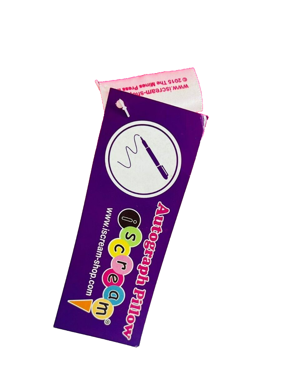 Iscream Friends Forever Frappe Autograph Pillow for Parties Pink eBay