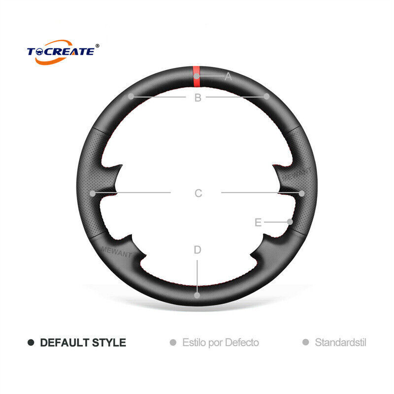 Real Leather Steering Wheel Cover for Toyota 4Runner Camry Corolla