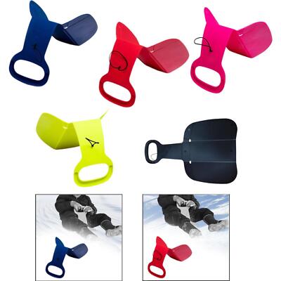 Tragbarer Schneeschlitten mit Griff, Outdoor-Sandschlitten für Jungen,