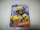 1980 TOPPS RC STEVE NICOSIA AUTOGRAPH SIGNED AUTO #519 PITTSBURGH PIRATES
