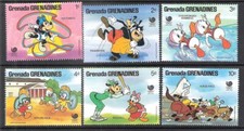 Product Image: Grenada Grenadines 1988 Disney Characters Olympics MNH (SC# 939-944)