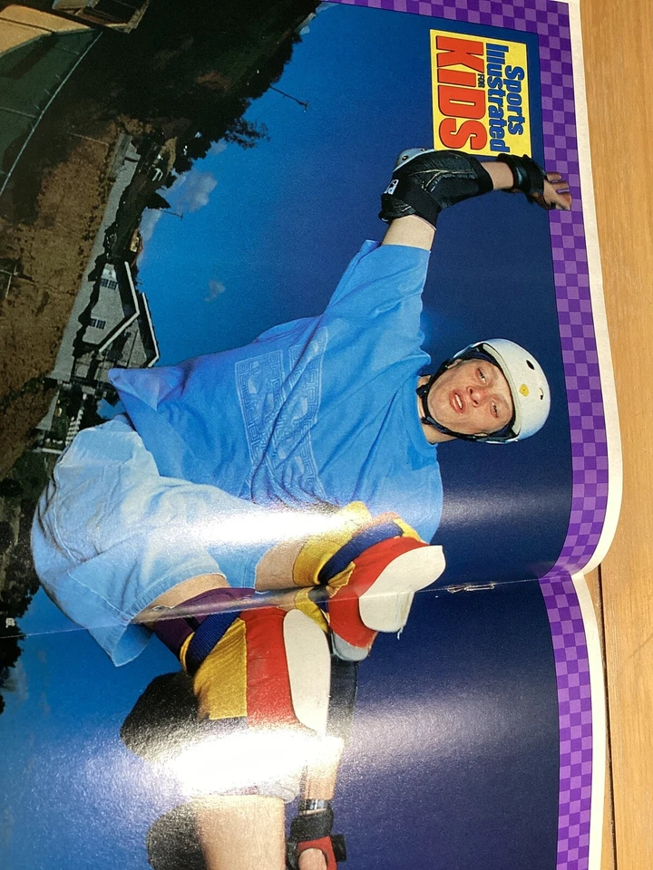 Revista completa Sports Illustrated for Kids julio 1990 con hoja sin cortar, Tony Hawk Foto 3 de 4