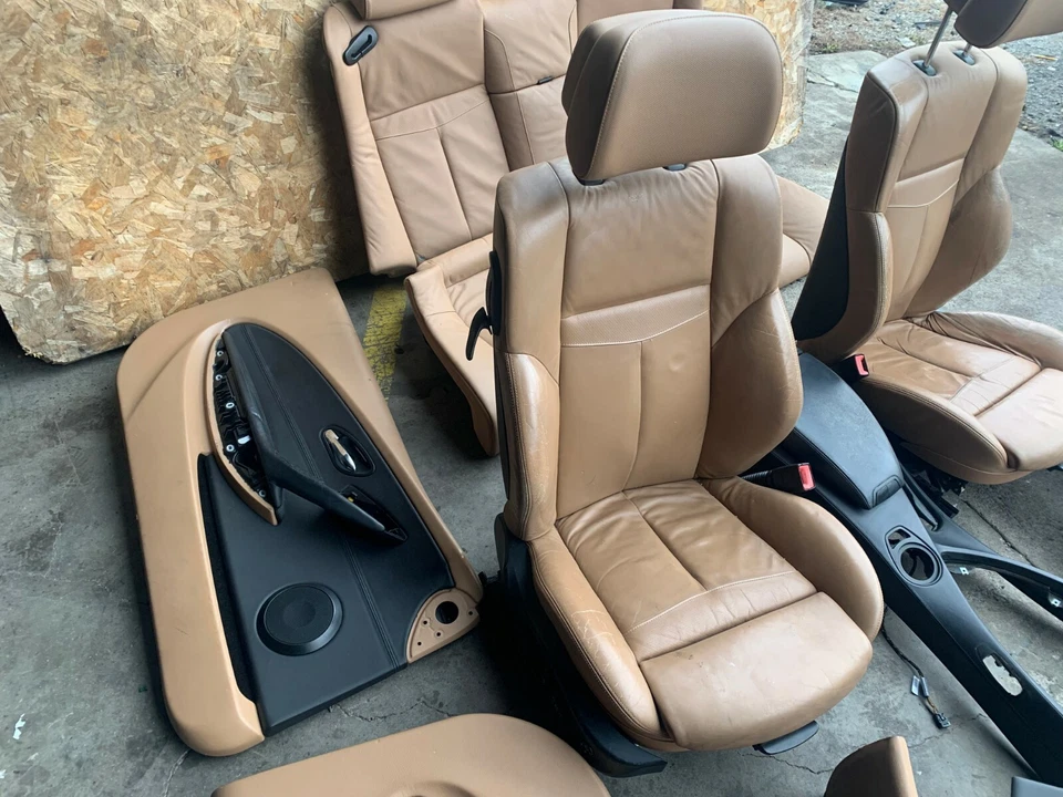 宝马 650I 650CI E63 原始设备制造商套装运动前后座门板扶手内饰 — 第 3/4 张图片