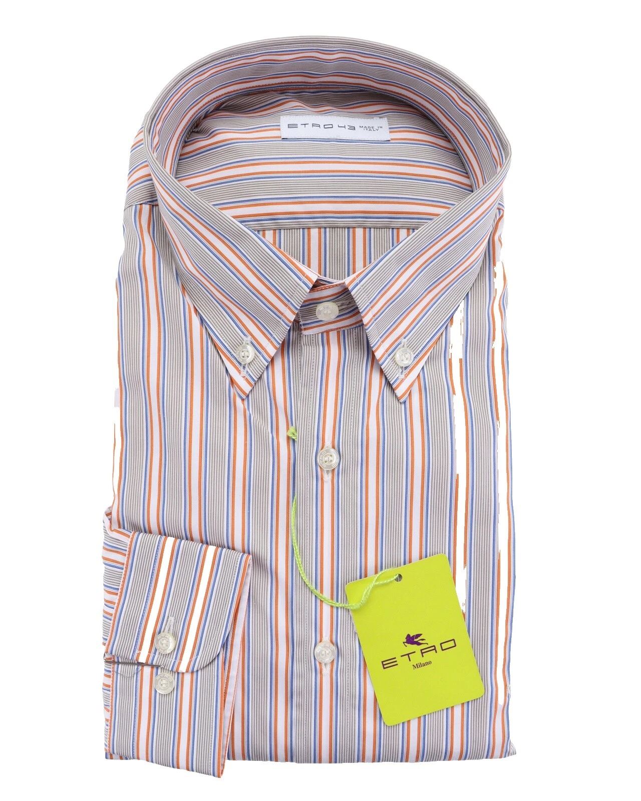 Camisas Sociais ETRO Listrado para Homens