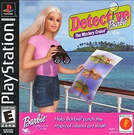 Detective Barbie: The Mystery Cruise (Sony PlayStation 1, 2000)
