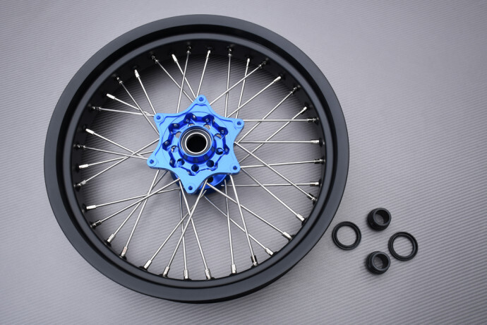 Jante Supermoto bleue de haute précision pour HUSQVARNA TX 125