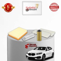 Set Service 4 Filter BMW Serie 1 F40 120 Diesel 140KW 190CV Von 2019->