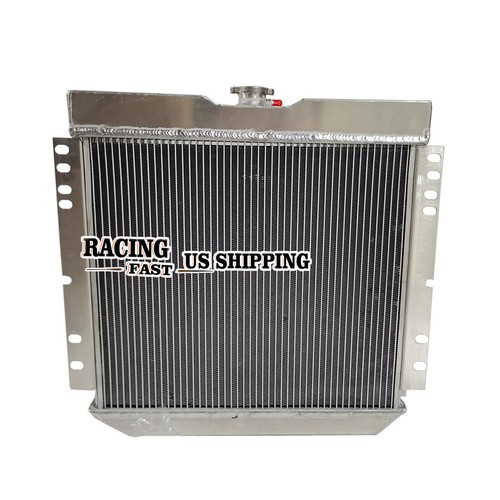 Aluminum Radiator For 1967-1973 Ford Falcon Mustang Fairlane V8 2.8L Fan Shroud - Picture 4 of 7