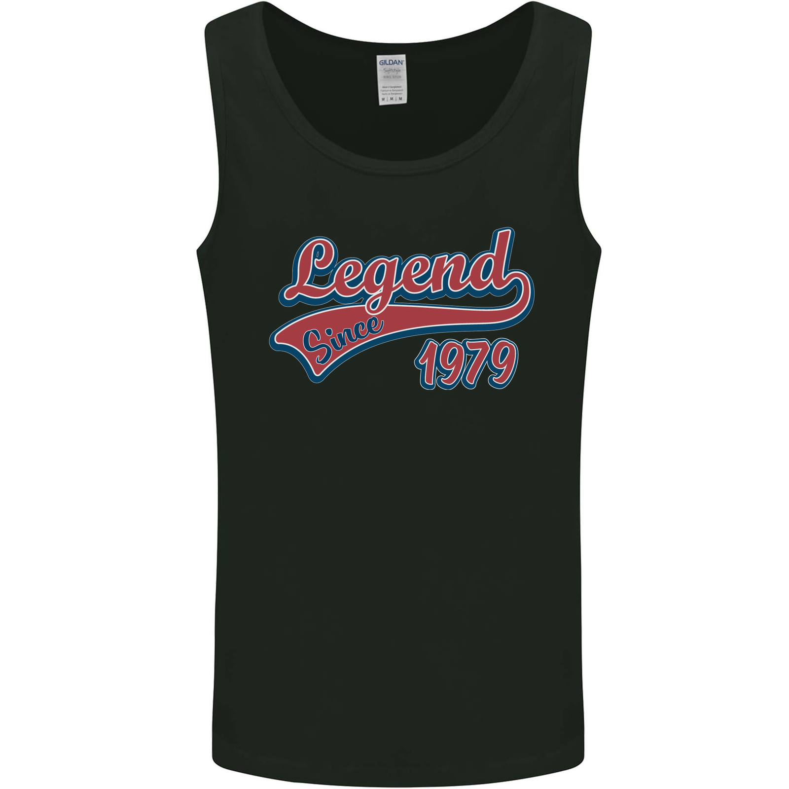 Legend Since 46th Birthday 1979 Mens Vest Tank Top