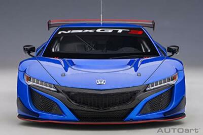 AUTOart 1/18 Honda NSX GT3 2018 Hyper Blue Finished Product 81896