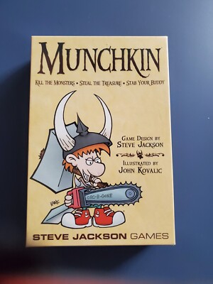 Steve Jackson Games Munchkin (Revised Edition) ACC NEW Dragons, Wizards +