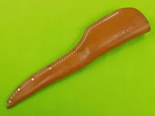 Vintage US Olsen OK Fish Fishing Knife Leather Sheath Scabbard