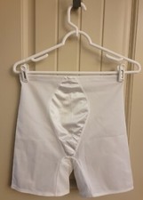 Vintage Girdle- Estate Find High Waist Hip Shaper Spandex with Cotton Crotch