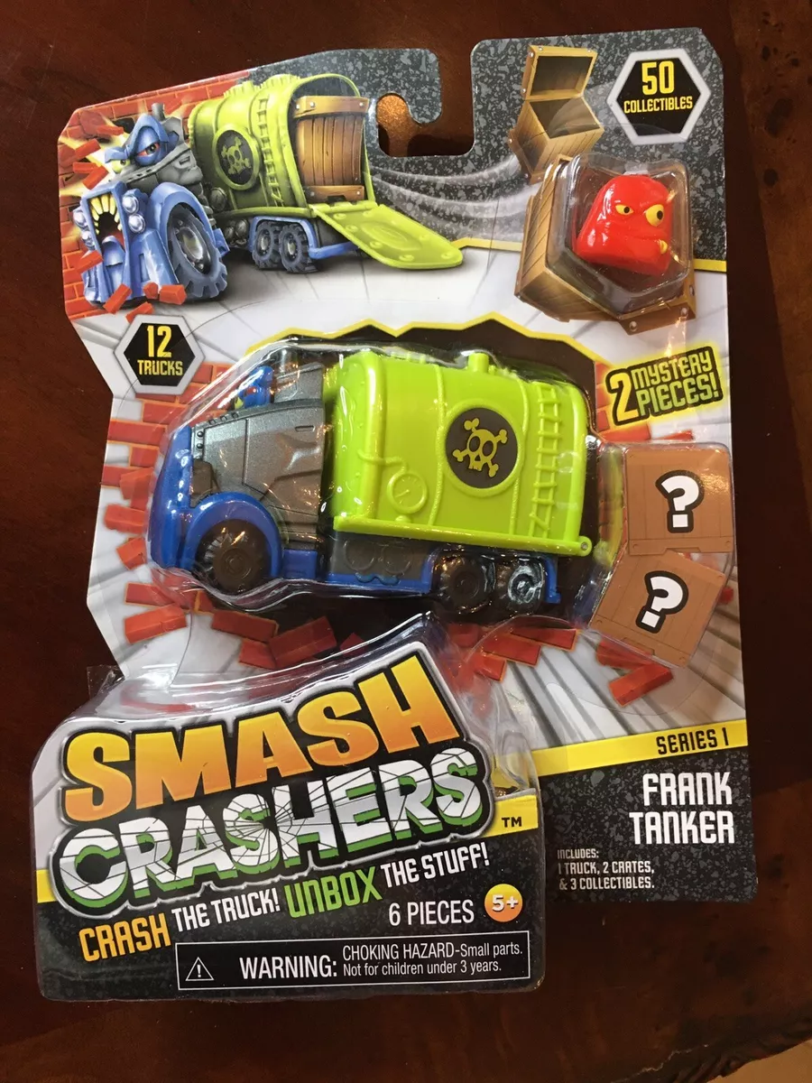 Set Of 3 Smash Crashers - Series 1 (Out Of 50 Collectibles)