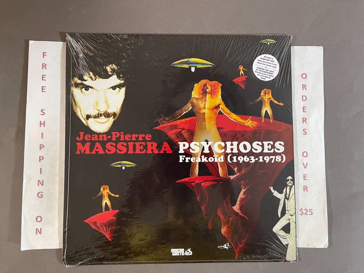 SEALED VA JEAN-PIERRE MASSIERA PSYCHOSES FREAKOID 1963-1978