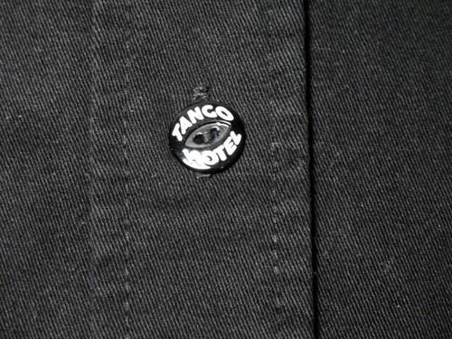 Tango Hotel 3 Black Shirt Mens L Double Pocket Short Sleeve Urban Street - Picture 4 of 5