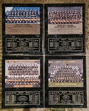 4 Green Bay Packers  Super Bowl Champions 12" x 15" Plaques  I, II, XXXI, XLV