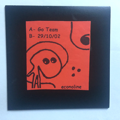 Econoline - Go Team! * 7' Vinyl * Seriously Groovy Music Ltd * Free P&P UK *
