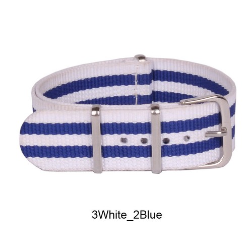 Nato 18mm Nylon Military Army Fiber Watches Gift Straps Wristwatch Band Buckle - Imagen 54 de 61