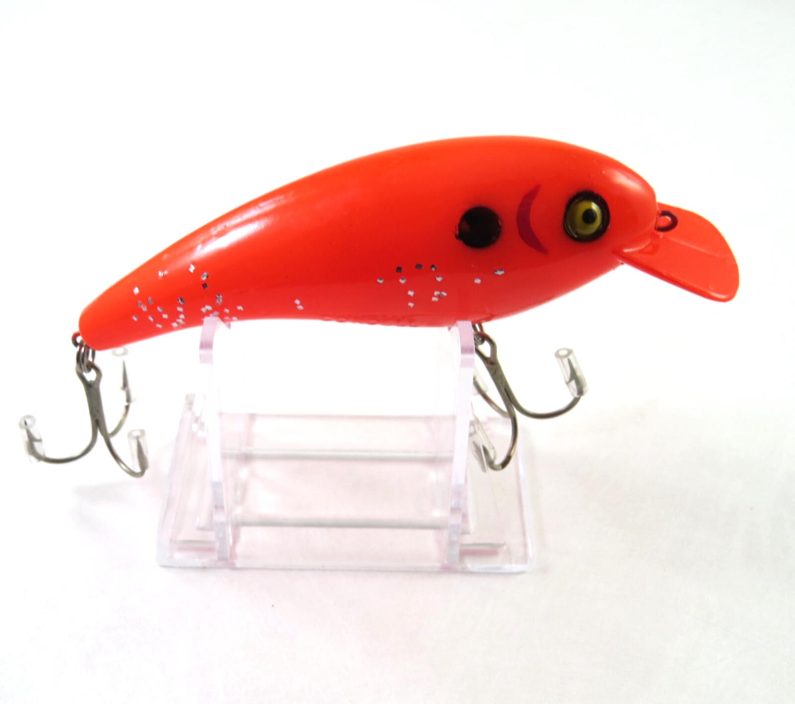 Vintage Cordell Big O Lure 8100 Sz, Rattle Rare Fluorescent Orange