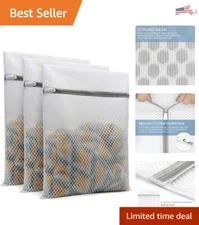 Heavy Duty Extra Protective Ultimate 12 x 16 Inches Laundry Bags - 3 Medium