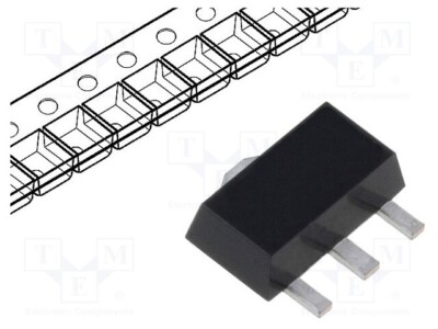 5 Stück, Transistor: NPN BCX5610H6327 /E2DE