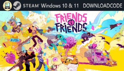 NEU PC Computer Spiel Friends vs Friends für Windows 10 11 STEAM Download Code