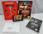 Road Rash II 2 Sega Genesis CIB Complete w/ Warranty Slip Cardboard Box - Works