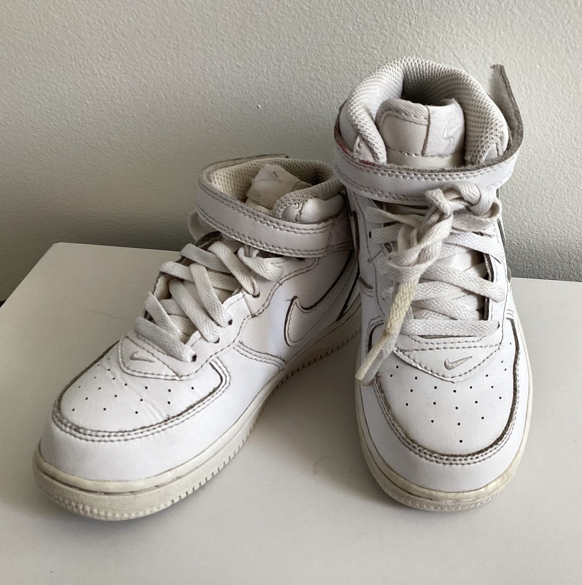 Nike Air Force 1 Mid White High Top Toddler