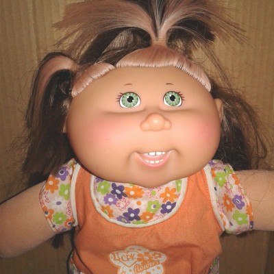 brunette cabbage patch doll