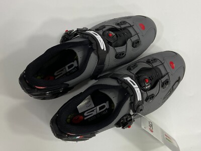 SIDI Wire 2 Matt Carbon Road Cycling Shoes (Matt Grey Black) Italy