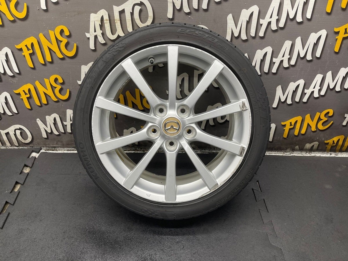 2008 Mazda Mx-5 Miata 17X7” Alloy Straight Spokes Wheel Rim