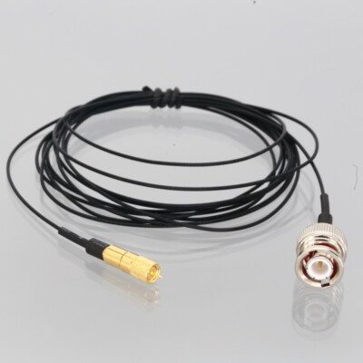 BNC to Locking Spring Microdot 10-32 Cable Accelerometer Vibration Flaw detector