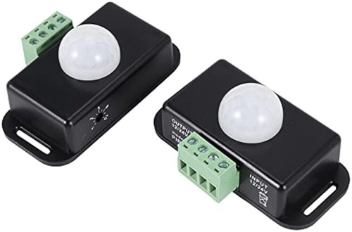 2X DC 12V/24V 8A PIR Bewegungsmelder Schalter Infrarot Bewegungssensor Schalter - Afbeelding 2 van 10