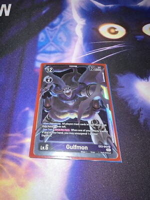 Digimon CCG Singles - Gulfmon - EX2-043 SR - Super Rare - LP