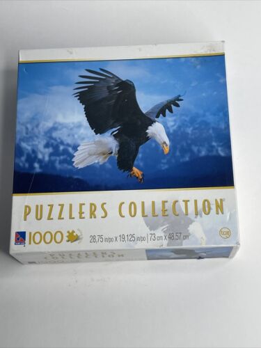 Puzzlers Sammlung 1000 Teile Puzzle Weißkopfseeadler Alaska