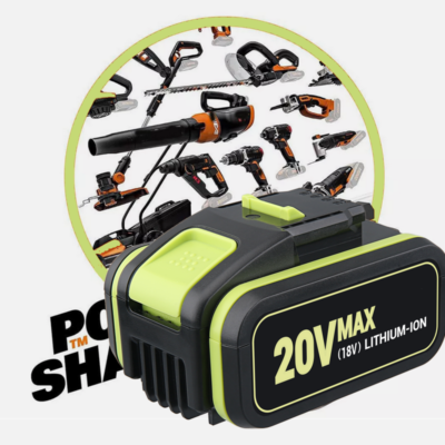 3.8Ah Ersatzakku Für Worx Akku 20V Li-Ion Akku Wiederaufladbar Für Worx Akku WA3553 WA3556 WA3551.1 Mit Ladestandanzeige