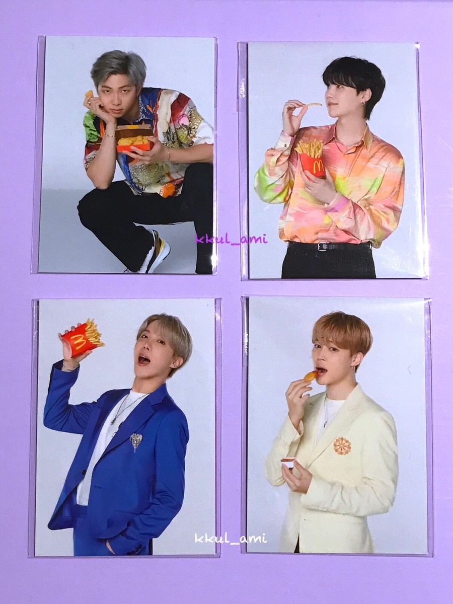 BTS x McDonald's Weverse Photocards RM/Suga/Jhope/Jimin/Jungkook