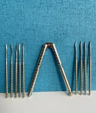 HMQ Crab Leg Seafood Shell Shellfish Nut Cracker & Picks Vintage Foodie