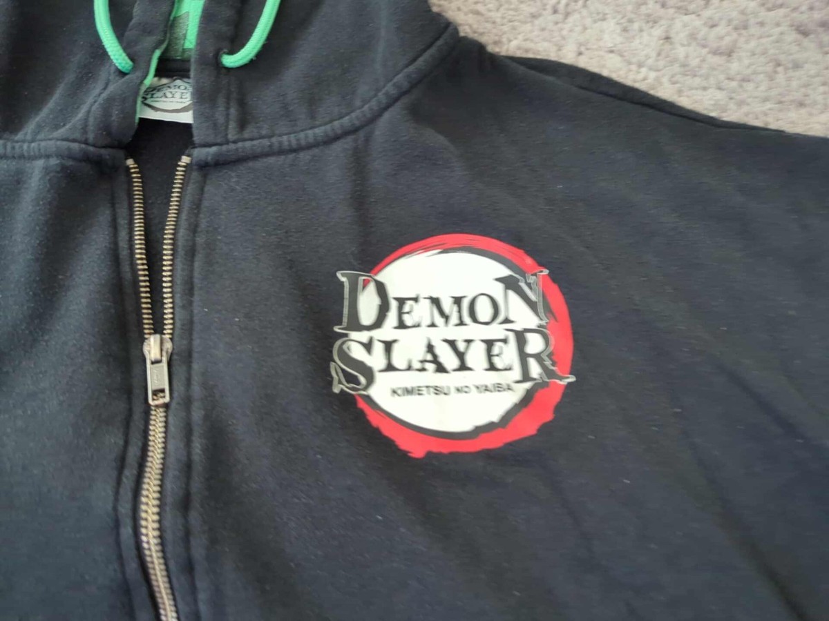 Demon Slayer: Kimetsu no Yaiba Hoodie Mens XL Jacket Graphic