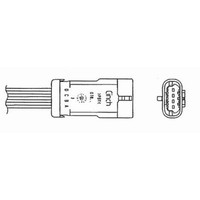 NTK Lambdasonde Regelsonde Passend FüR Renault Clio III 1.2 16V 1.4 1.6