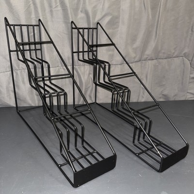 2 Pack Coffee Syrup Rack 4-Bottle Holder for Torani Monin Bar Organizer