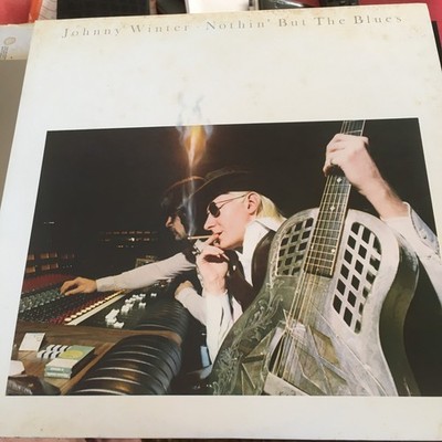 JOHNNY WINTER NOTHING BUT BLUES JAPANESE BLUE SKY LP VINYL RECORD MUDDY WATERS