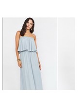 Show Me Your Mumu Hacienda Maxi Dress in silver sage Sz Small