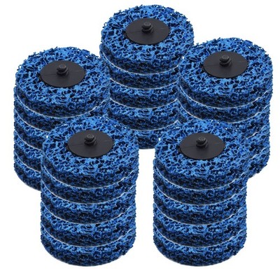25Pcs 3 Inch Quick Change Easy Strip Discs Stripping Wheel R Type Rust Cleani...