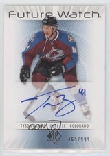 2012-13 SP Authentic Future Watch 465/999 Tyson Barrie #215 Auto 8ec