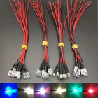 1-10 x 12V 3mm 5mm LED with 20cm Cable Light Emitting Diode Light Emitting Diodes Decorative LEDs Diodes
