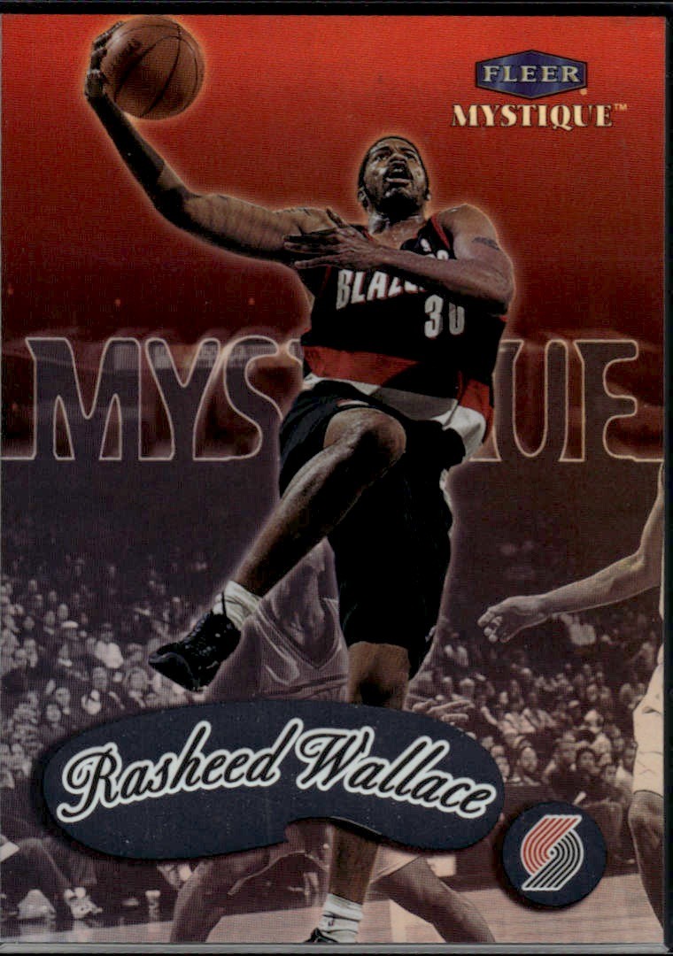 Rasheed Wallace 1999-00 Fleer Mystique Portland Trail Blazers #56
