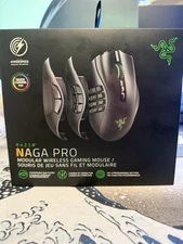 Razer Naga Pro (RZ01-03420100-R3U1) Modular Wireless Gaming Mouse